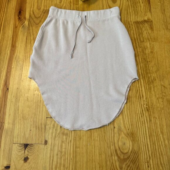 Frank & Eileen Tee Lab Mini Skirt SIZE LRG Unforgettable Donegal Pink Cotton - Picture 2 of 9